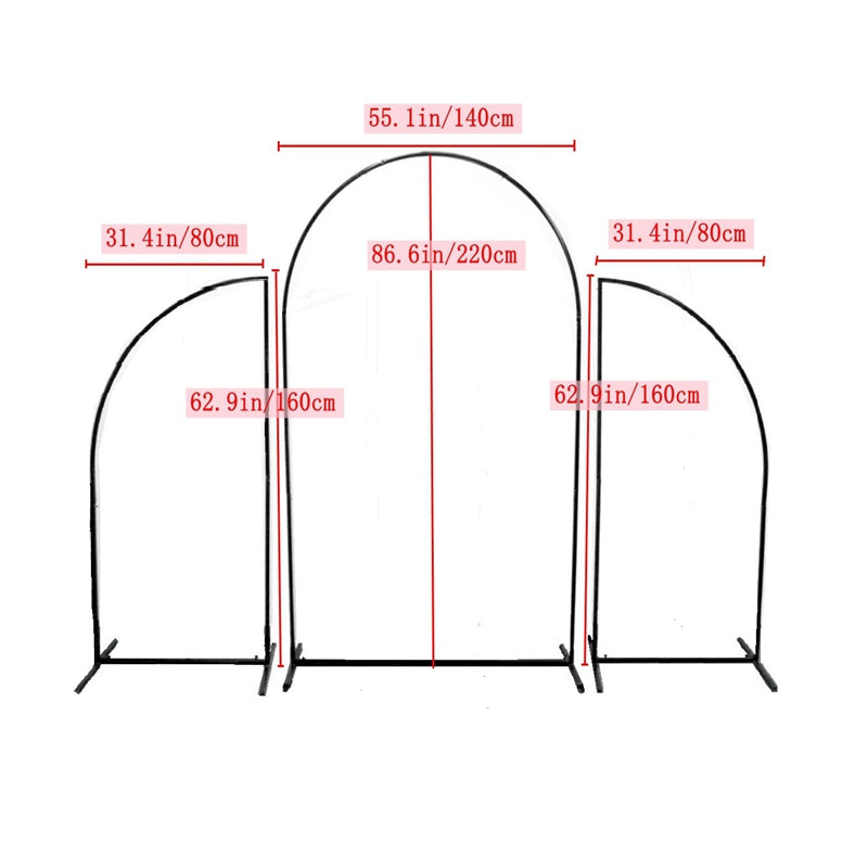 Chiara backdrop rental - metal/cloth
