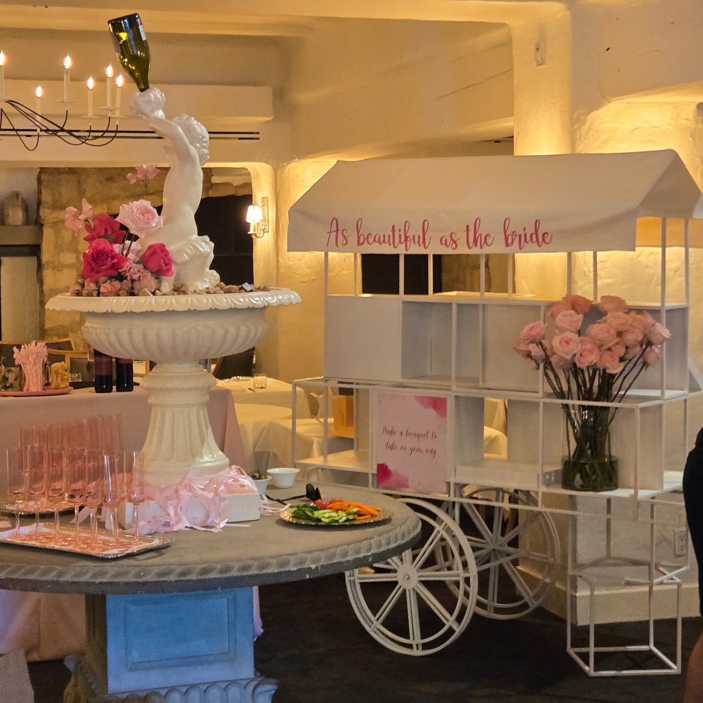 Sweet cart - flower cart - Chanel cart rental