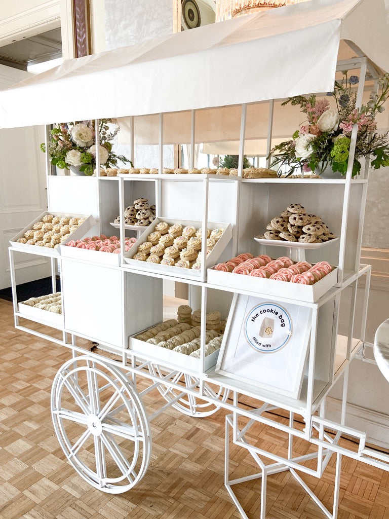 Sweet cart - flower cart - Chanel cart rental