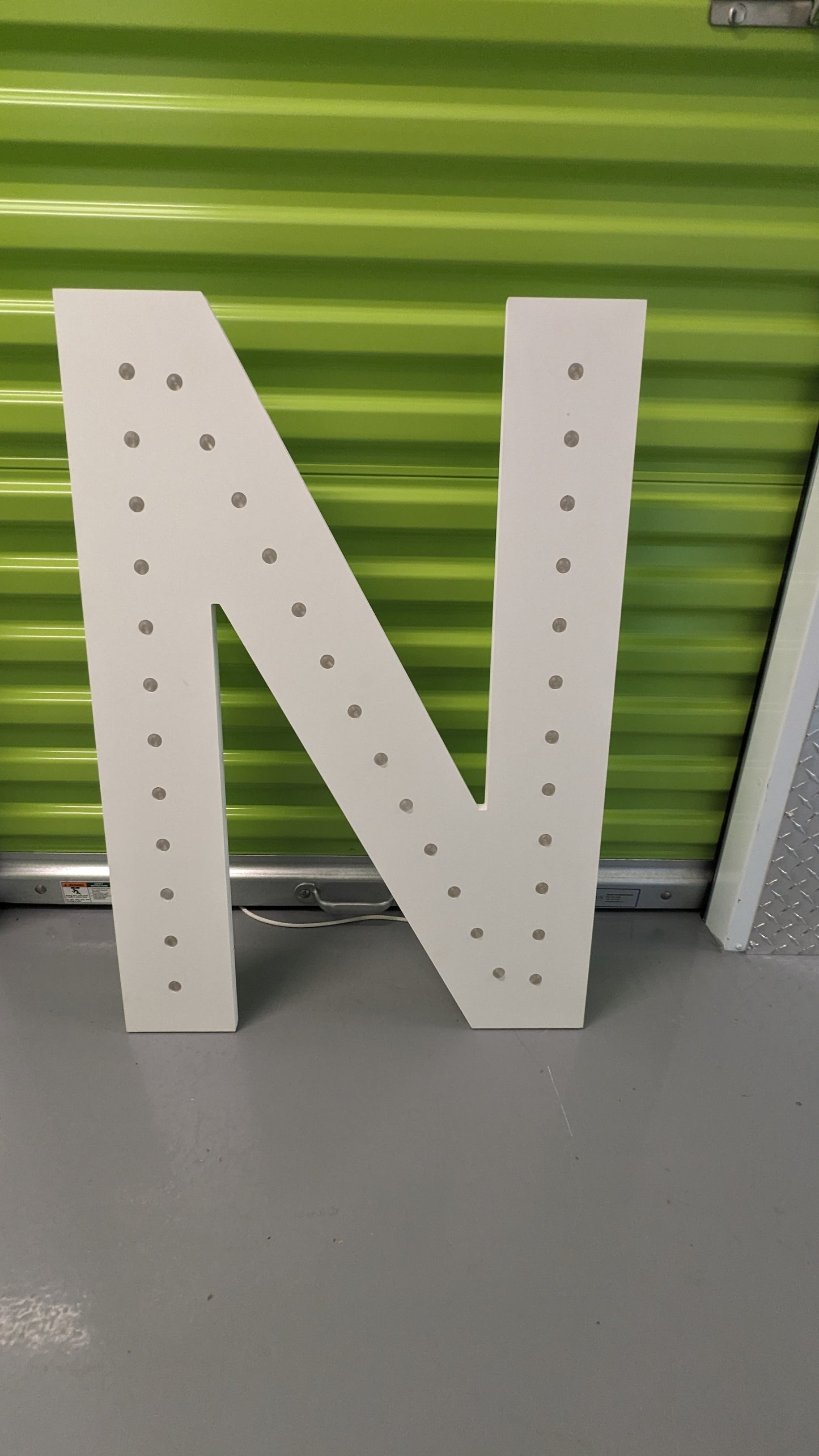 Marquee Letter 2.5" -Letter N