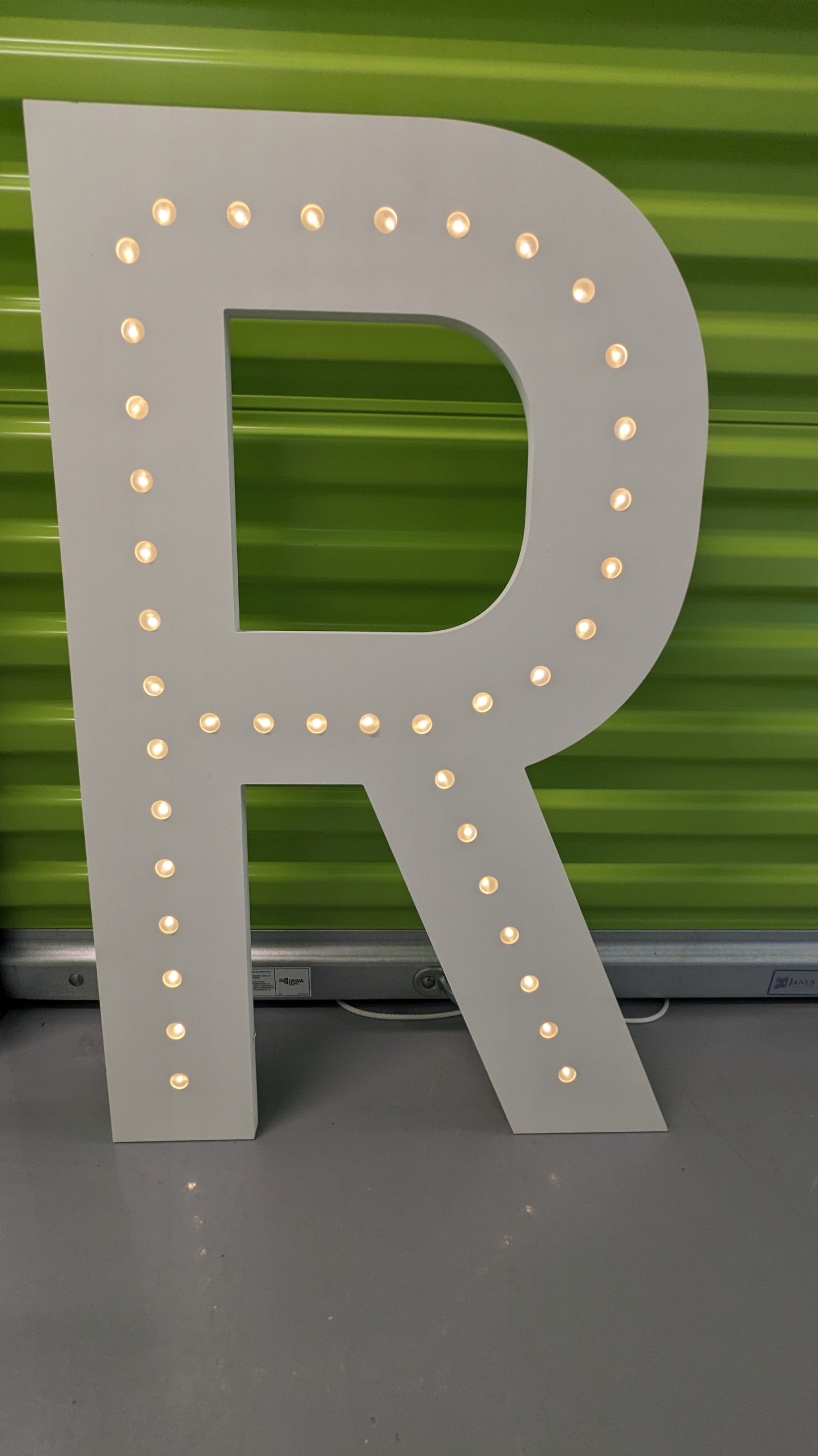 Marquee Letter 2.5" -Letter R
