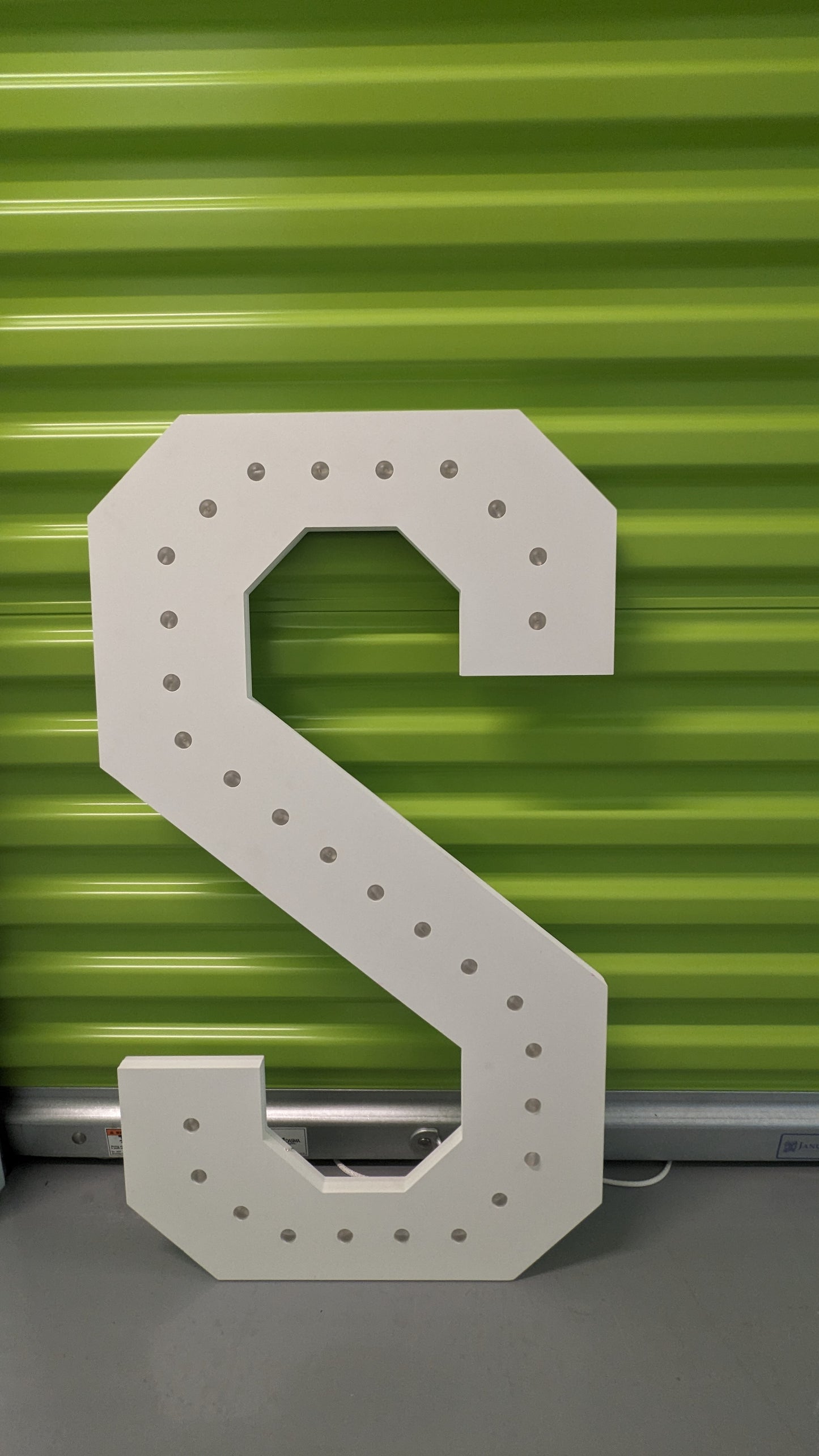 Marquee Letter 2.5" -Letter S