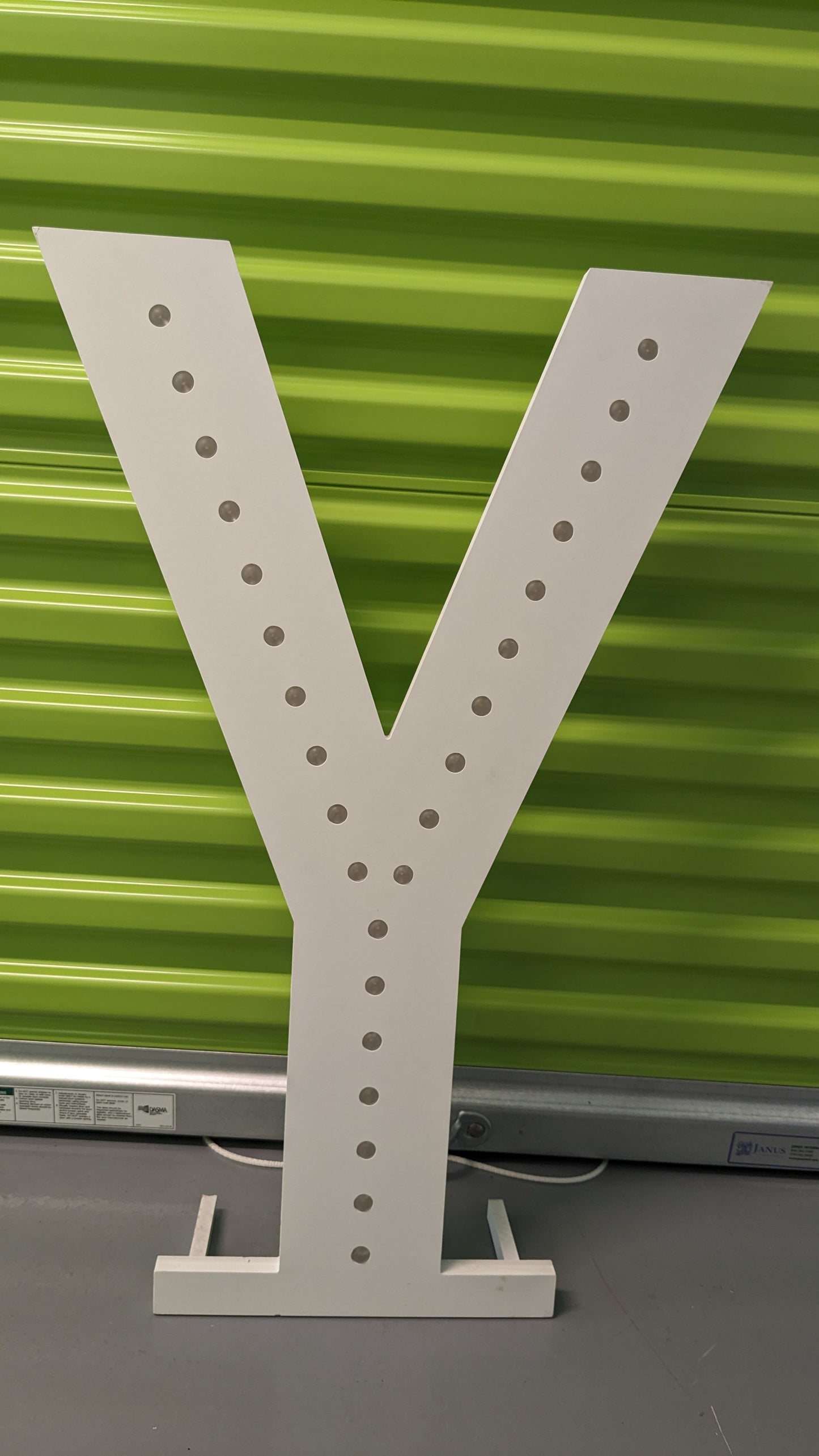 Marquee Letter 2.5" -Letter Y