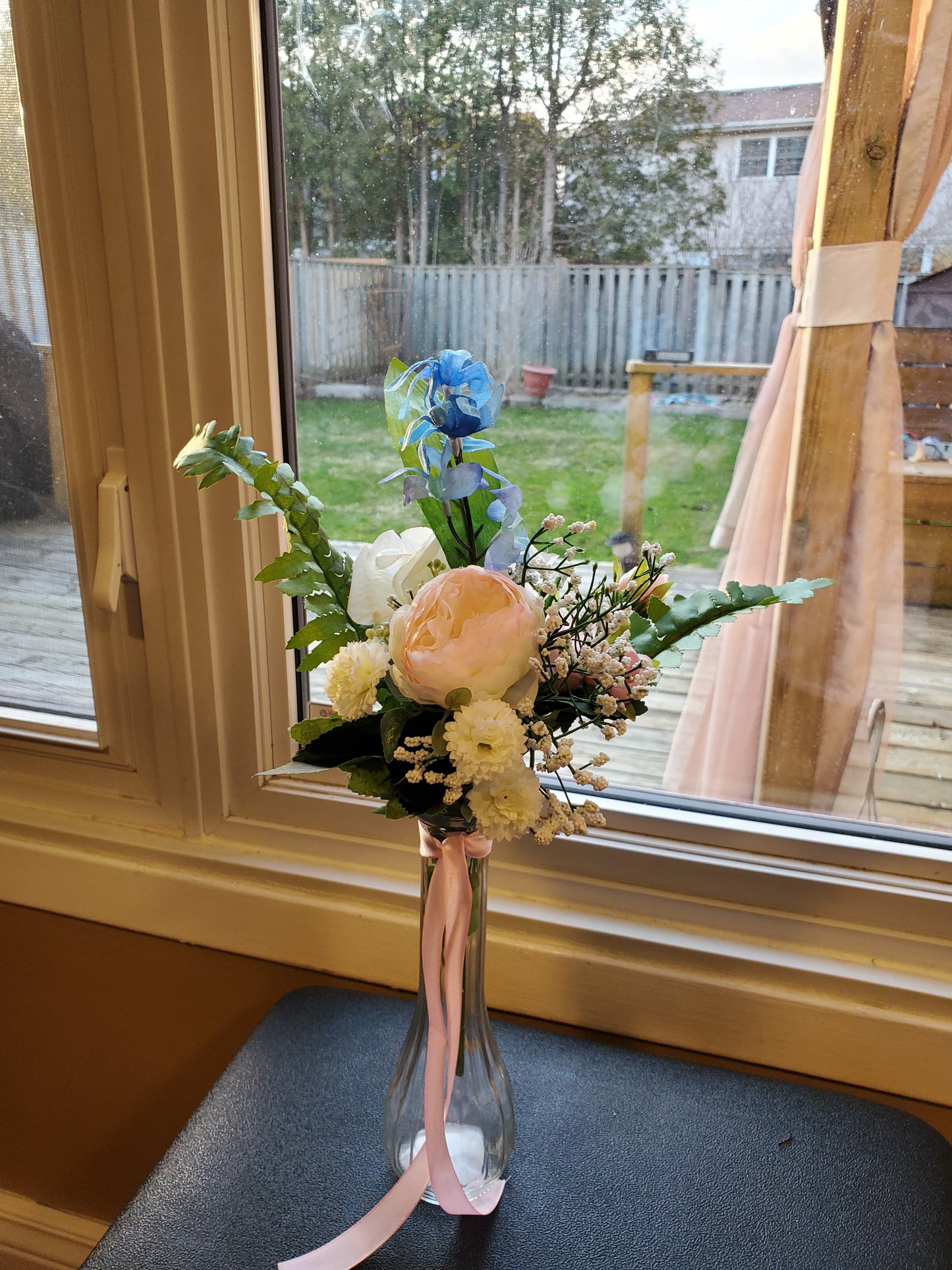 Event centerpieces - floral, glass, balloons