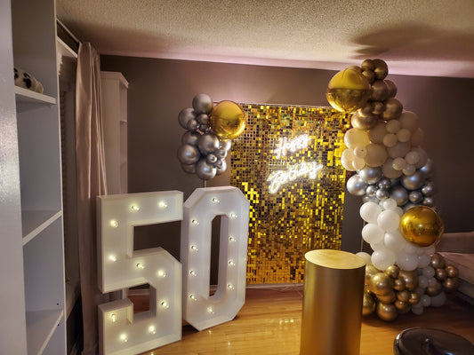 Marquee Numbers 4ft - Number 5