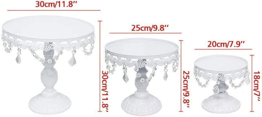 White Cake Stand Set