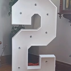 Marquee Numbers 4ft - Number 2