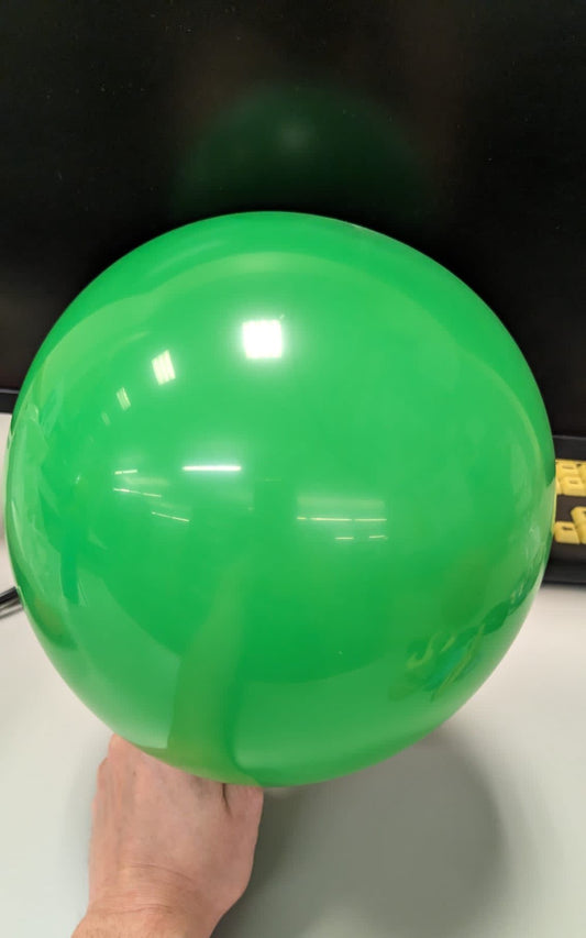 Metallic Green Balloons 5"