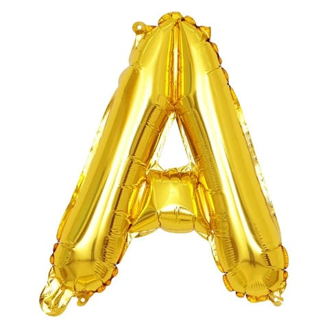 Letter balloon "A" 16" Gold