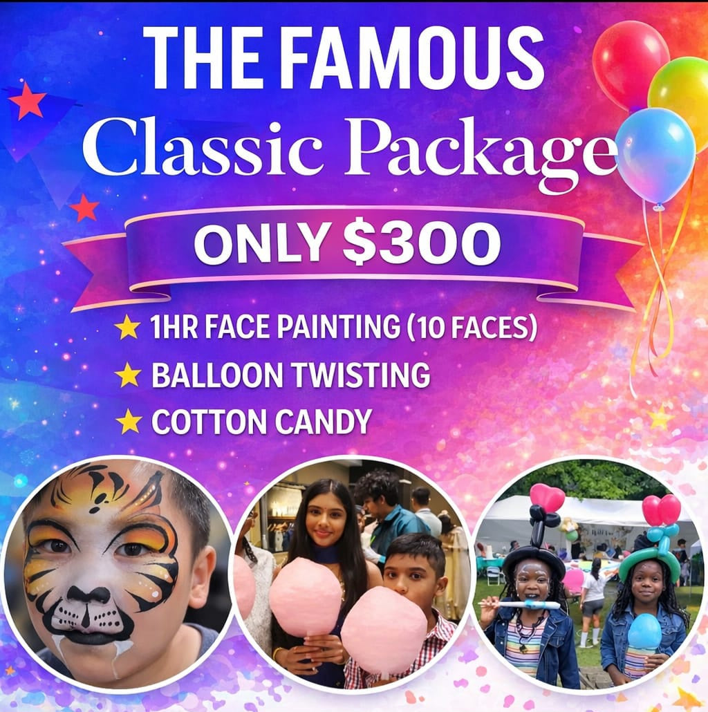 Entertainment special 1hr package