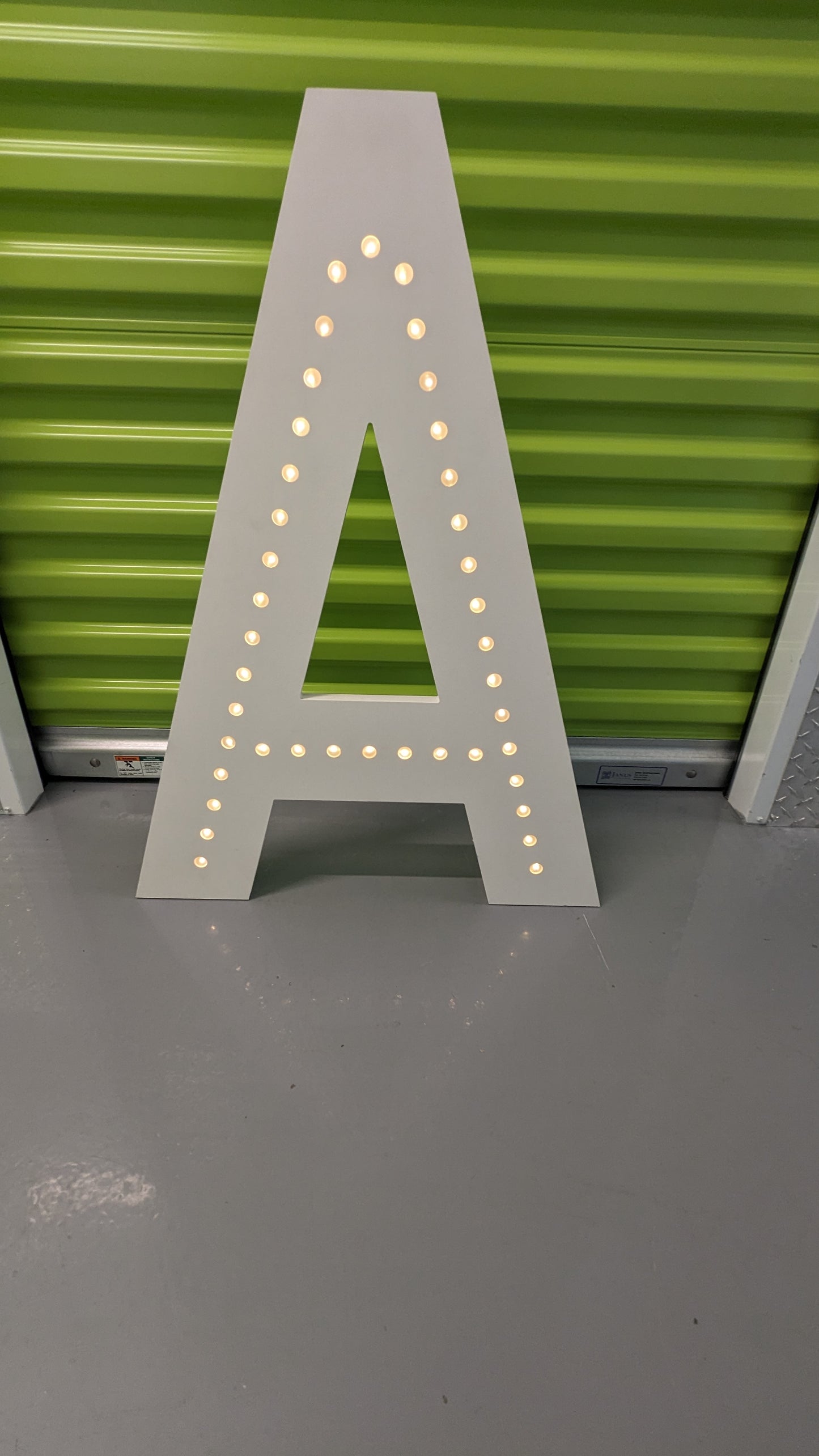 Marquee Letter 2.5" -Letter A
