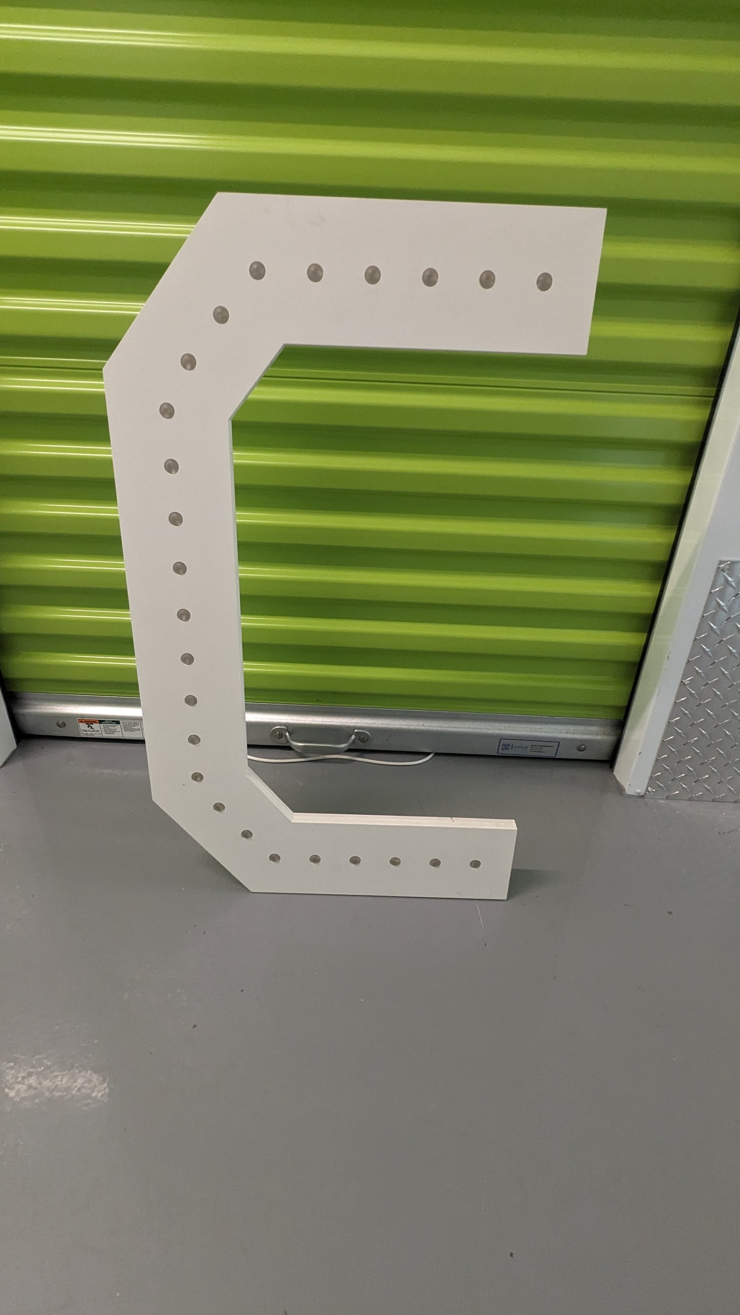 Marquee Letter 2.5" -Letter C