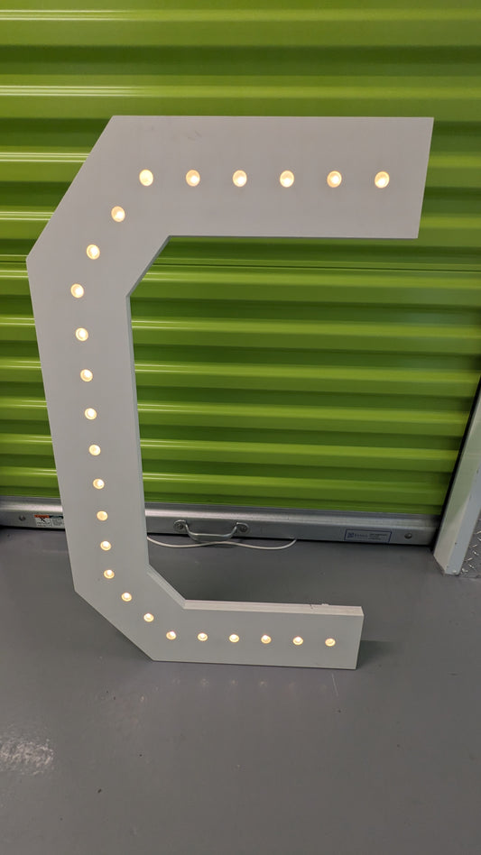 Marquee Letter 2.5" -Letter C
