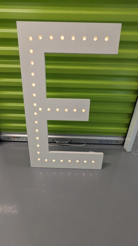 Marquee Letter 2.5" -Letter E