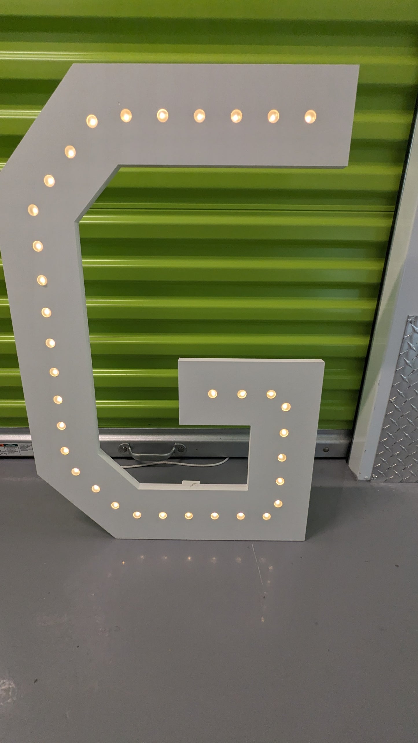 Marquee Letter 2.5" -Letter G
