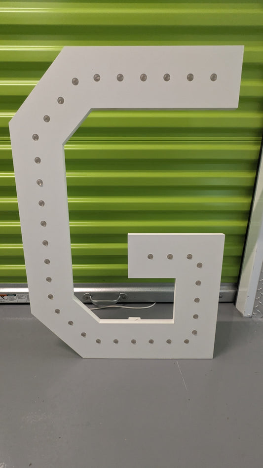 Marquee Letter 2.5" -Letter G