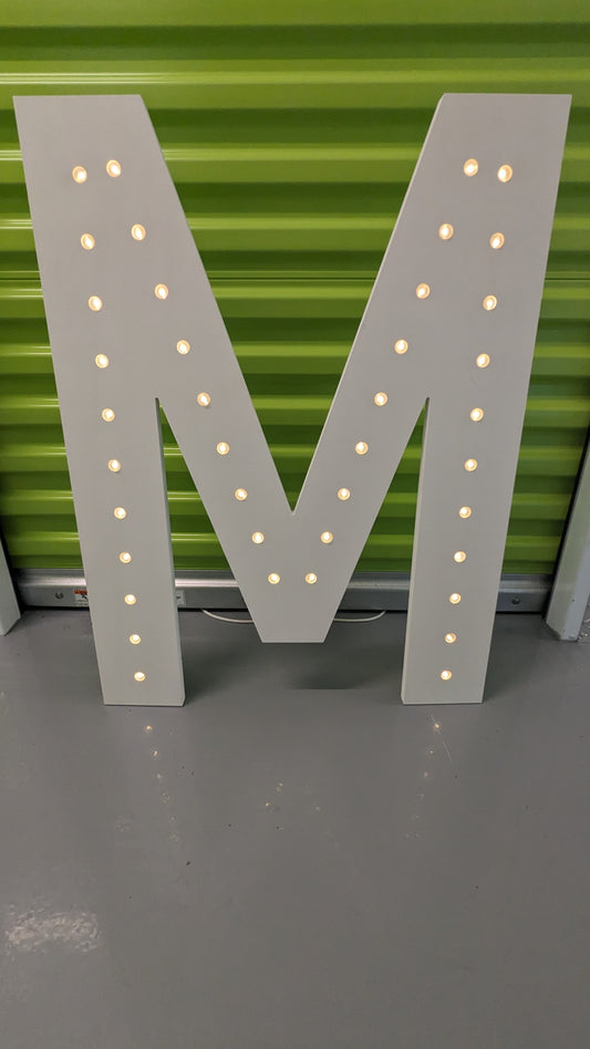 Marquee Letter 2.5" -Letter M