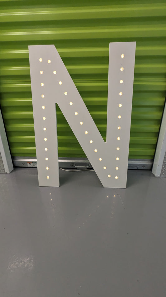 Marquee Letter 2.5" -Letter N