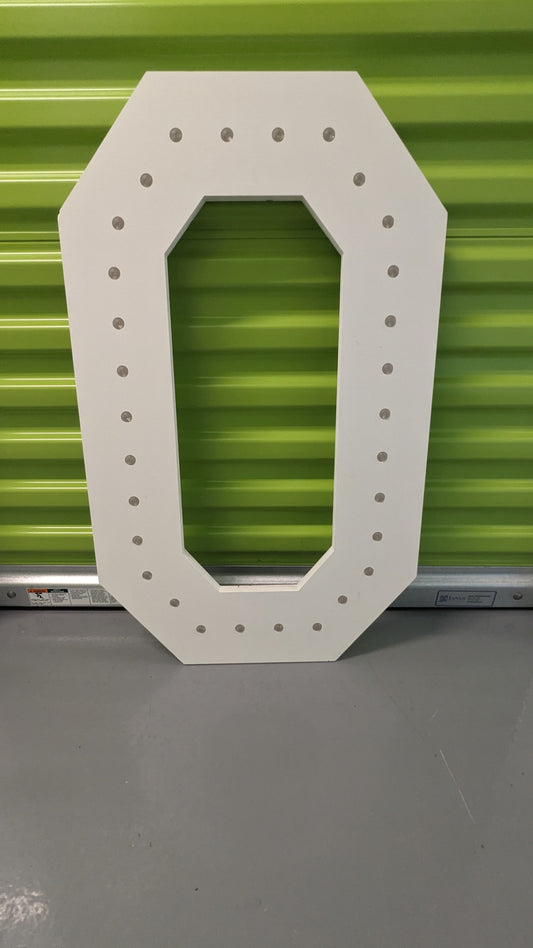 Marquee Letter 2.5" -Letter O