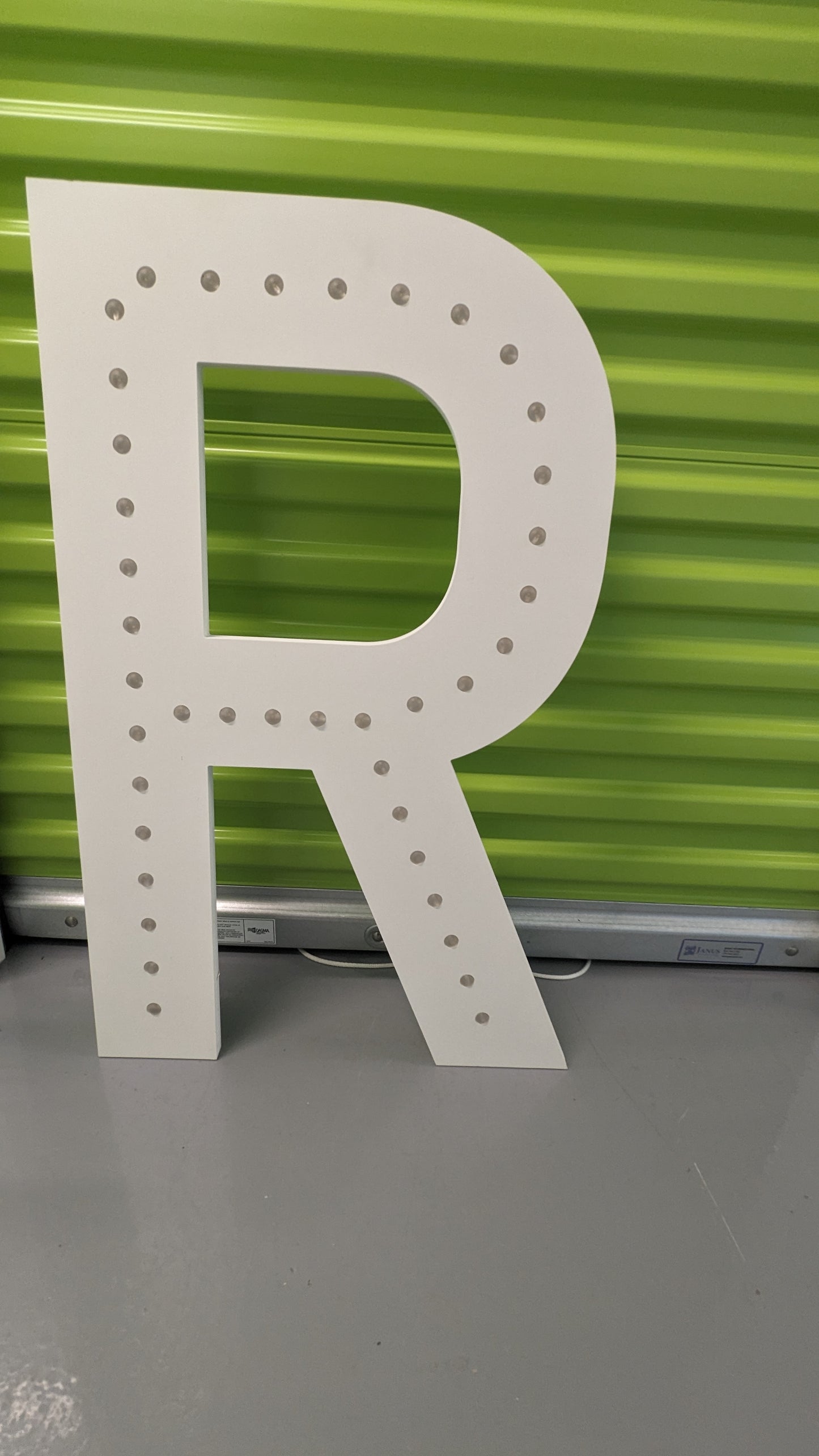 Marquee Letter 2.5" -Letter R