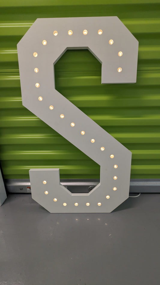 Marquee Letter 2.5" -Letter S