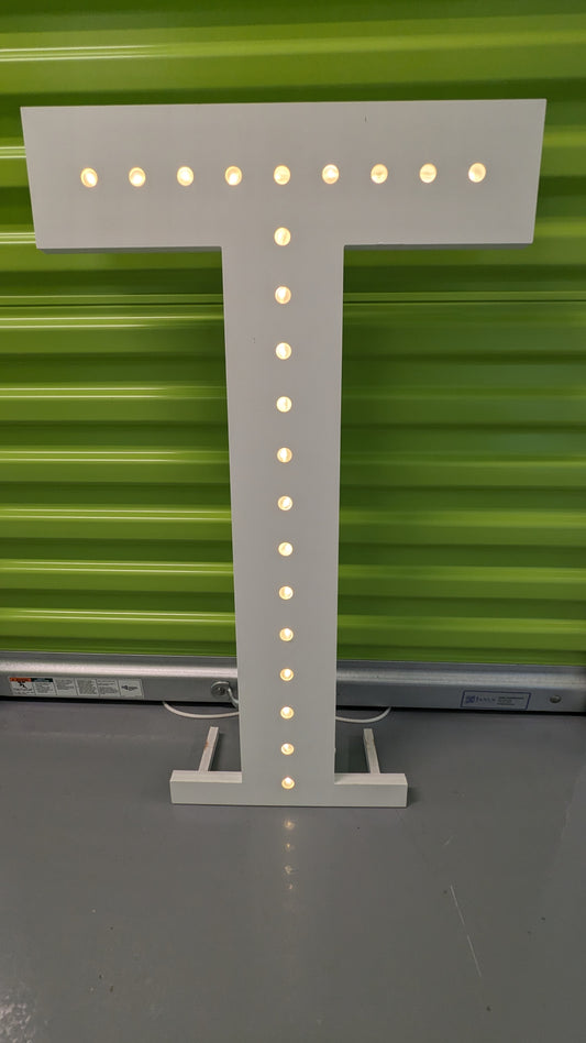 Marquee Letter 2.5" -Letter T