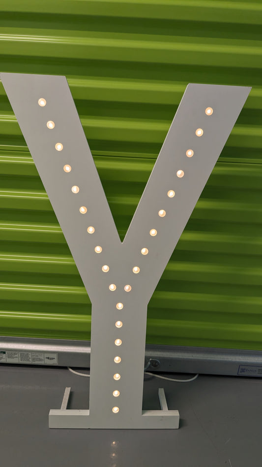 Marquee Letter 2.5" -Letter Y
