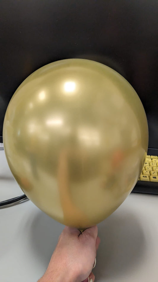 Metallic Gold Balloons 5"