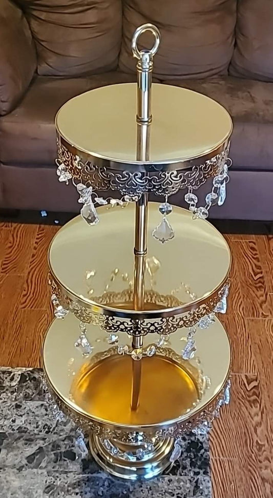 Gold Cupcake Stand